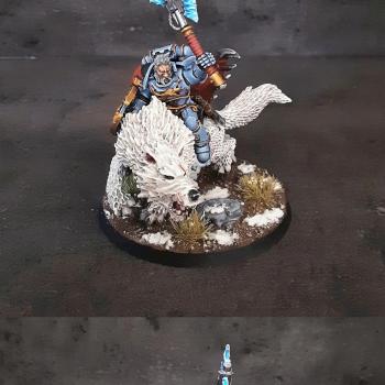 Wolf Lord on Thunderwolf by Kragg.miniatures