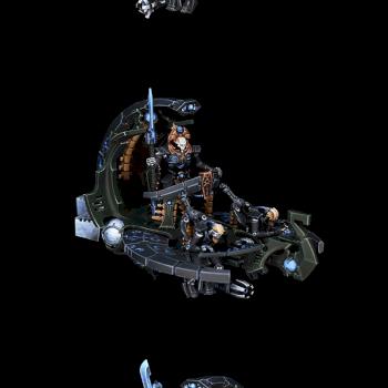 Necron Catacomb Command Barge / Annihilation Barge by Zik