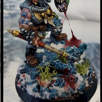 Space Wolves Scout Leader by Ramirez23
