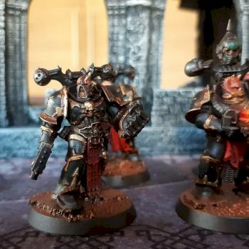 Warhammer 40k Chaos Black Legion by dogparry