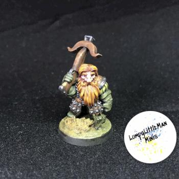 Dwarf Adventurer by LumpyLittleMan Minis