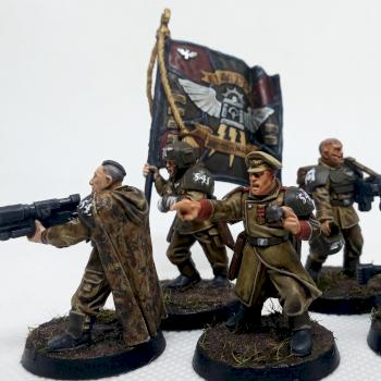 Cadian Command Squad by Nyedi