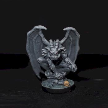 Gargoyle from Castle Ravenloft Adventure Board Game by peckersaurus