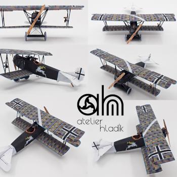 Fokker DVII Degelow 72 AH by atelier hladik