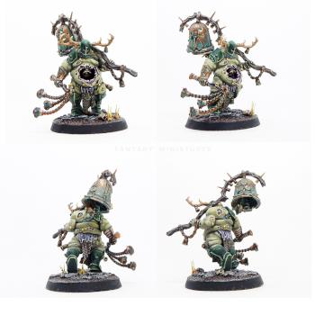Nurgle Putrid Blightking – Musician by fantasy-miniatures