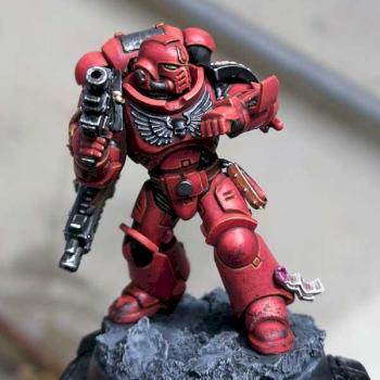Blood Angel Intercessor by CerberusXt