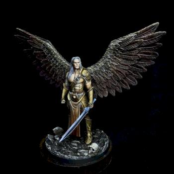 Angel Warrior by Minica Art
