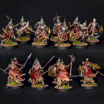 Deathrattle Skeleton Warriors by slawek