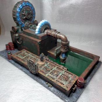 sector mechanicus haemotrope power station necromunda by thecat