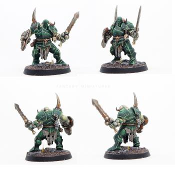 Nurgle Putrid Blightking – Blightlord by fantasy-miniatures