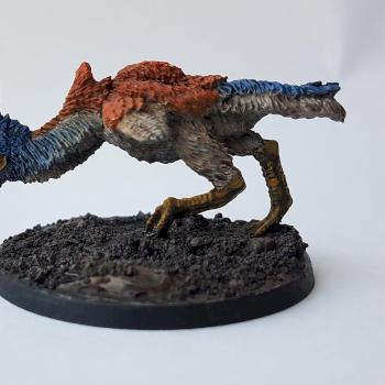 Axebeak, Prehistoric Bird by jamtho