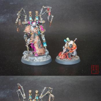 Fabius Bile and Surgeon Acolyte by Shadow666
