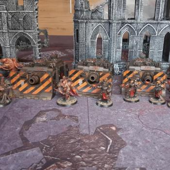 Warhammer 40k Chaos space madines Iron Warriors by dogparry