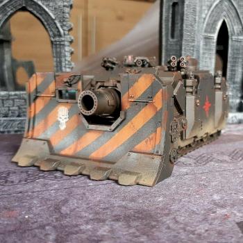 Warhammer 40k Iron Warriors Vindicators by dogparry