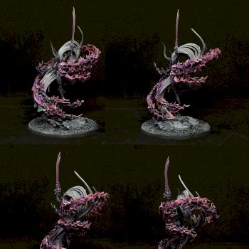 Ynnari Eldar Yncarne, Avatar of Ynnead by NeonForgeStudio
