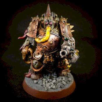 Plague Marine with Blight Launcher #1 by CriticalStatePatient