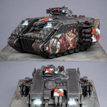 Black Templars Land Raider Crusader by Armory Craft Studio
