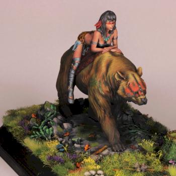 Bear Rider by Mini_Wizard_studios