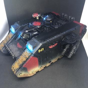 LAND RAIDER WARHAMMER 40K by juanlurockerman