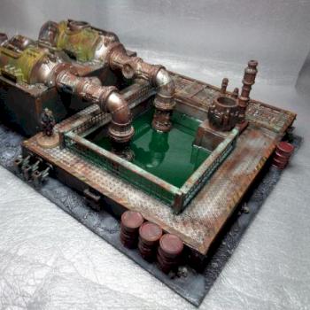 sector mechanicus alchomite stack chemical facility by thecat
