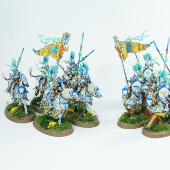 Vanari Dawriders (Lumineth Realm-Lords) by Highelves.addict