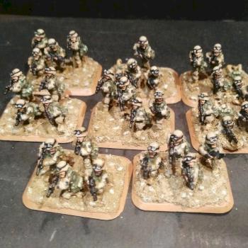 Us Gulf war 15mm soldiers by HEROEdeNOCHE