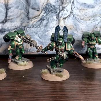Dark Angels Assault Squad by Ellada