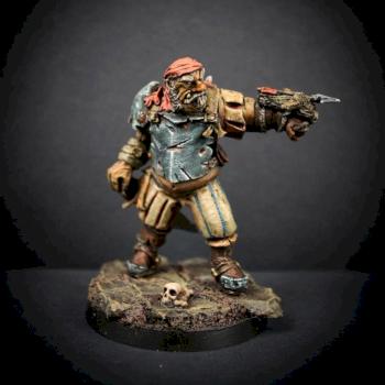 Ogre Mercenary by Stevespaintbrush