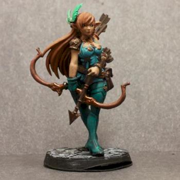Estudio Resin Elf Archer by superbug983