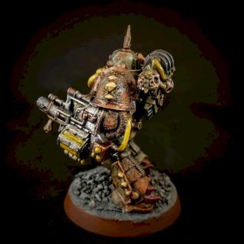 Plague Marine with Blight Launcher #2 by CriticalStatePatient