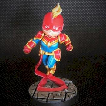 Captain Marvel Marvel United by Chris74