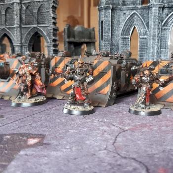 Warhammer 40k Chaos space madines Iron Warriors by dogparry