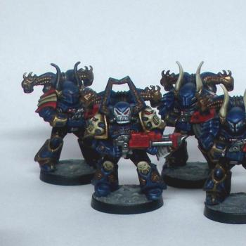 Space Crusade Chaos Marines by zarnak21