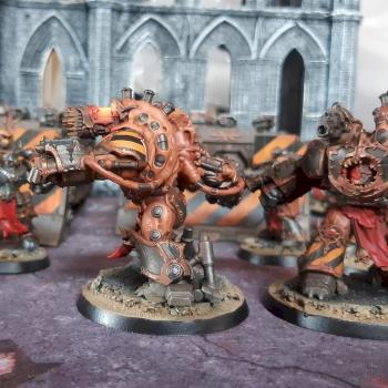 Warhammer 40k Chaos space madines Iron Warriors by dogparry