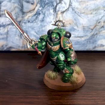 Dark Angels Primaris Captain by Ellada