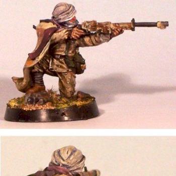 Forge world tallarn sniper by Thecadian