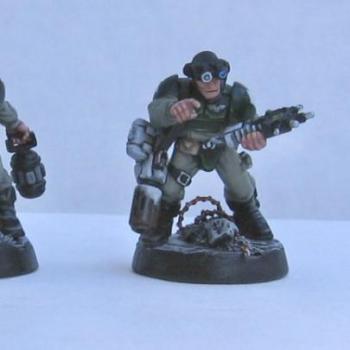 Imperial Guard Storm Troopers by ElPagan