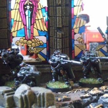 Space Marine Scouts by OdessaLeeJames