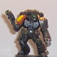 Deathwatch brother Imperial Fist by M.W.K.
