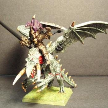 Blood Dragon on Night Mare by ChaosGyrine