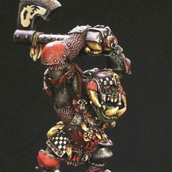 Black Ork Boss by Fauf