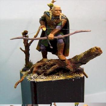 arquero elfo legolas by escorpionzde