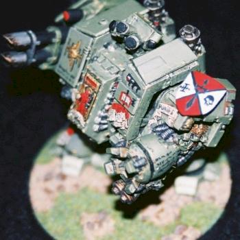 Grey Knight Dreadnought by ChaosGyrine