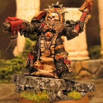 Space marine Chaplain by mauganra13