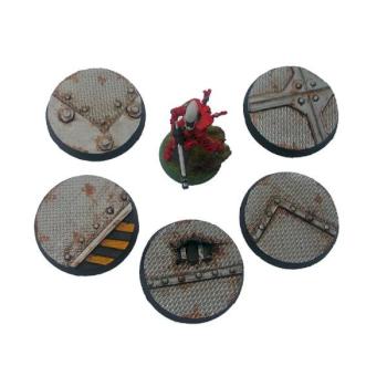 5x40mm resin bases sci-fi by Evilmushroomg