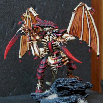 Hive Fleet Kraken Winged Warrior by krakenfiend