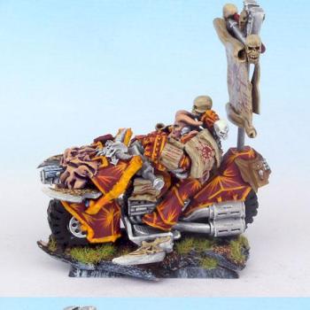 Chaos Lord on bike by IRKUCK