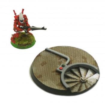 60mm sci-fi base by Evilmushroomg