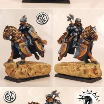 WARHAMMER Brtonnian Hero by rene