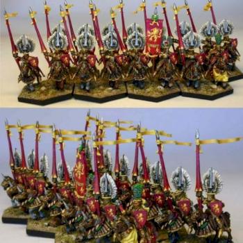 Maitres de l'Ordre montés Demonworld 15mm by Foutrox